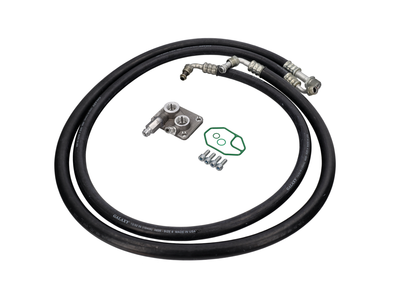 Air Conditioning A/C Line Reroute Kit. Porsche 964 / 993 - 96457309708, 99357309202, 96457309701, 96457309705, 96457309901, 99357309700, 99357309707, 99757309703, 99757309900, 99757309907, 99357309903, 99357309909 - 964993573097/ACRK
