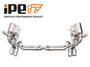 iPE Exhaust X-Pipe with Valvetronic Mufflers. Porsche 996 Carrera / S / 4S - 1P996N-12-A000-4N, 1P996N12A0004N