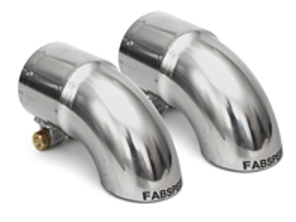 Competition Slip-On Turndown Tips (2.50'/63.5mm ID) - Fabspeed Exhausts Only - FS.TDT.635