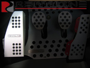Rennline Dead Pedal Rubber Grip. Porsche 911/912/930  Coupe - P46.25, P4625