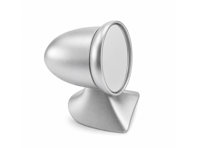 Aluminium Aero Bullet Mirror - Flag mount, in Silver. Porsche 911 1975-1988 - 91173101310, 91173101410, 96473190101, 96473190100, 90173111100 - AeroBulletPairSilver_FLAG LHD, AeroBulletPairSilver_FLAG RHD, AeroBulletPairSilver_FLAG