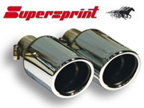Exhaust Tail Pipes 90mm. Porsche Boxster 987 / 987C Cayman 2009>>   Supersprint - 246426