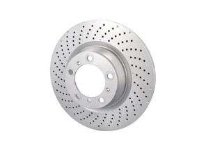 Brake disc rotor, Rear. Porsche 997 TURBO / 997 GT3 (OE Part No 99735240502 / 99735240602) - 99735240501, 99735240601, 99735240502, 99735240602, 99735240503, 99735240603, 18320, 18321