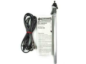 Special retractable antenna, Black chrome. Porsche 928 - 30146