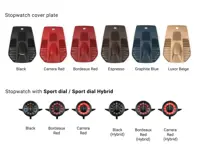 Sport Chrono Stopwatch with Cover Plate - Sport dial / Sport Dial Hybrid. Porsche 991-2 Carrera / Turbo / GT3 - 9P1919203C, 9P1919203CDAP, 9P1919203E, 9P1919203EDAP, 9P3919203, 9P39192036W0, 9P3919203A, 9P3919203A1S1, 9P3919203B, 9P3919203BC9A, 9P3919203C, 9P3919203C84A, 9P3919203D, 9P3919203DOG6