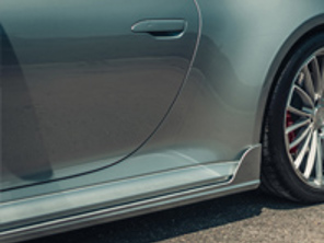TechArt side skirt set. Porsche 992 - 092.100.350.009, 992854885OK1, 992854886OK1, 992854885DG2X, 992854886DG2X