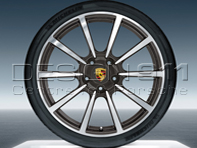 20' Carrera Classic Alloy Wheels & Tyres Original Porsche for 981 Boxster / 981 Cayman - 98104460208, 98104460207, 98104460228, 98104460227