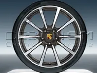 20' Carrera Classic Alloy Wheels & Tyres Original Porsche for 981 Boxster / 981 Cayman - 98104460208, 98104460207, 98104460228, 98104460227