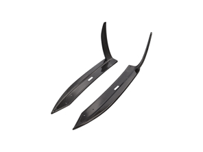 REAR BUMPER SPLITTERS IN CARBON 991.2 C4 / GTS 2017-19 - 99150502263, 99150502264, 99150502265