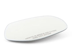 Door mirror glass CONVEX, Right. Porsche Cayenne 957 Cayenne USA - 95573104804, 95573104802, 3123204