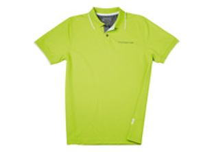Porsche Men’s polo shirt. In acid green. – Sport
