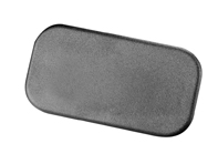 Trim cover in black for rear three-point automatic seat belt. Porsche 911 / 964 / 993 - 9115556270001C