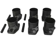 Inlet manifold adaptor kit, 2 bolt cylinder head for efi conversion. Porsche 911 1974 to 1989 - AMS9050074, AMS9050075, AMS9050076, AMS9050077, AMS9050078