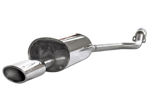 Sport rear silencer for Porsche 924 2.0L CARGRAPHIC N-GT - 477253125S, 477253125AA