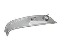 Door lock post, left complete with pocket SWB. Porsche 911 / 912 1965-68 - 90150306122, 90150306321, 90150306121GRV, 90150306141, 90150306141GRV - PP210AL, P210AL