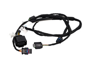 Wire harness set trim front lights / parking. Porsche 981 Boxster / 981 Cayman - 98161259303, 98161259301