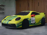 Indoor car cover 'Grello' design for Porsche 992 GT3 - 99204401230