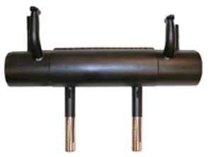 Exhaust Muffler / Silencer Rear box. Porsche 356 B / C - PO-92104, PO92104, 61611101005, 1620603100 - PO-92104, 1620603100