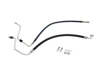 Air conditioning refrigerant pressure lines SET OF 2 Rear. Porsche 964 1989-94 - 96457309708, 96457309705, 96457309701, 96457309700, 96457309901