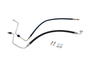 Air conditioning refrigerant pressure lines SET OF 2 Rear. Porsche 964 1989-94 - 96457309708, 96457309705, 96457309701, 96457309700, 96457309901