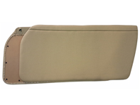 Door panel set, Basketwave, in Cream. Porsche 914 - 91455501711702, 91455501711, 91455528315