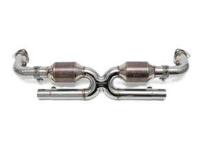 Fabspeed Sport Cat X-Pipe. Porsche 996 GT3 (1999-2005) - 99611302293, 99611302297, 99611302193, 99611302197 - FS.POR.996GT3.SCX