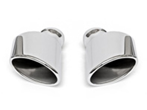 Exhaust Deluxe Bolt-On Tips. Porsche 993 Turbo