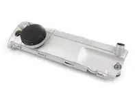 Air / Oil Separator, Silver. Porsche 957 Cayenne S / GTS >>2008 - 94810723602, 94810723501