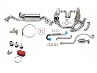 Sport Performance Package Dual Quad Style Outlet Tailpipes. Porsche 911 turbo Flatnose - 93011103806, 93021103301, 93021103304