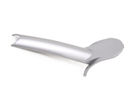 Handbrake trim cover in Silver Metallic. Porsche 986 Boxster / 996 Carrera - 99642415502M7Z, 99642415502