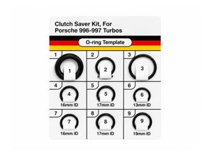 Seal Kit Clutch Salve Cylinder. Porsche 996 / 997 turbo - 99611623752 - 996CS