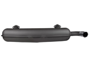 Exhaust Muffler / Silencer Rear box. With TÜV/EEC approval Porsche 911 1965-73 2 IN / 1 OUT 60mm outlet - 92210S, 92210, 92210OE, 1620607600, 1620609000, 1620607800, 91111102500, 91111102505, 91122092210S, 91122092210, 91122092210OE - 1620609000