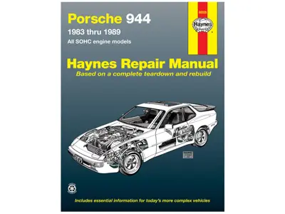 Porsche 944 1983-89 - Haynes Manual Book (USA) - 80035