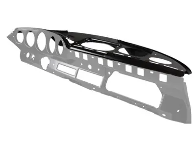 Dash panel upper with air nozzles LHD. Porsche 911 - 90150202326, 90150202344, 91150202541, 91150202541GRV - 1684001600, 590922-1