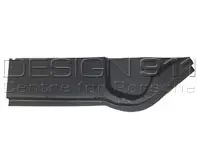 Rear frame repair panel, outer. Porsche 356B / 356C - 64450108505, 64450108605, PP183LO, PP183RO, P183LO, P183RO