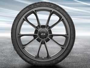 20' 991.2 GT3 in Platinum (satin-gloss) Alloy Wheels Original Porsche - 99104460311