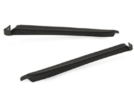 Rear 1/4 Inner door top strip Vinyl. Porsche 911 1972-89 COUPE - 91155509100, 91155509200