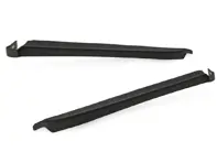 Rear 1/4 Inner door top strip Vinyl. Porsche 911 1972-89 COUPE - 91155509100, 91155509200
