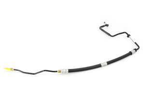 Power steering pressure line, Rear. Porsche 987C.1 Cayman 05-08 - 98734744305, 98734744304