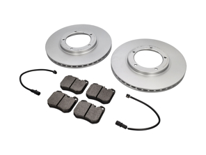 Front Brake pads and brake disc package. Porsche 944 >>85 Textar - 477405083D, 94435195103, 94461221105, 94435195102, 94435195104, 477698155, 92835194200, 92835195100