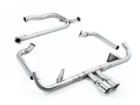 Milltek Sports Exhaust With Cat Replacement Pipe And Polished Trims. Porsche 718 GTS 2.5L - 982251052E, 982251052F, 982251052G, 982251052J, 982251052L, 982251051D, 982251051K, 982251051F, 982251051G, 982251051J, 982251051L - SSXPO144