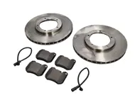 Front Brake pads and brake disc package. Porsche 944 >>85 - 477405083D, 94435195103, 94461221105, 94435195102, 94435195104, 477698155, 92835194200, 92835195100, 477405083DBRE, 94435195104BRE, 477405083A, 91135104120, 09578210, 39539, 94461221100, 1663600217, 94435195100, 94435195101