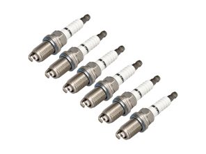 Iridium Spark plugs (PACK OF 6). Porsche Boxster 986 2.5L / Carrera/4 996 3.4L - 99917020190