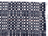 Porsche Classic Fabric JUBILEE BLUE - WHITE - P9111294
