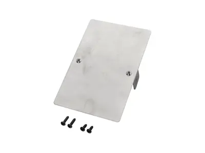 Centre console block-off plate. Porsche 911 SC - SCConsolePlate_RAW, SCConsolePlate_Black