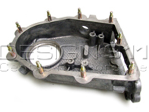 Engine chain cover, Left. Porsche 993 - 99310509305