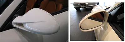 Exterior Mirrors Update to larger Housings 997 MKII Gen2 Look for Porsche 997/ 987
