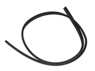 Lower windshield to cowl rubber seal. Porsche 356 Convertible - 64454190240, 64454190241
