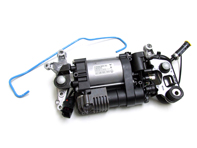 Air suspension compressor. Porsche 958 Cayenne 2011-18 - 95835890100, 95835890101, 95835890102, 958698007, 958698007A