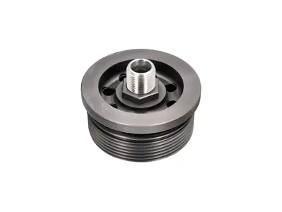 Spin on oil filter adapter for MY97-08 engines